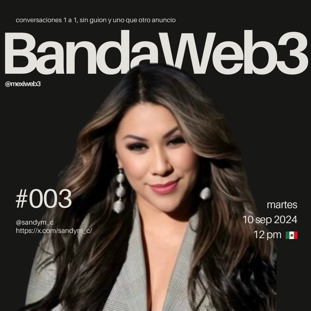 BandaWeb3 #003 @sandym_c