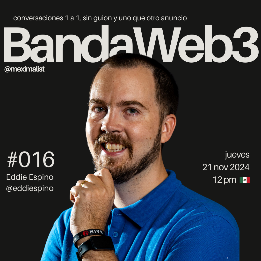 BandaWeb3 #016 @eddiespino