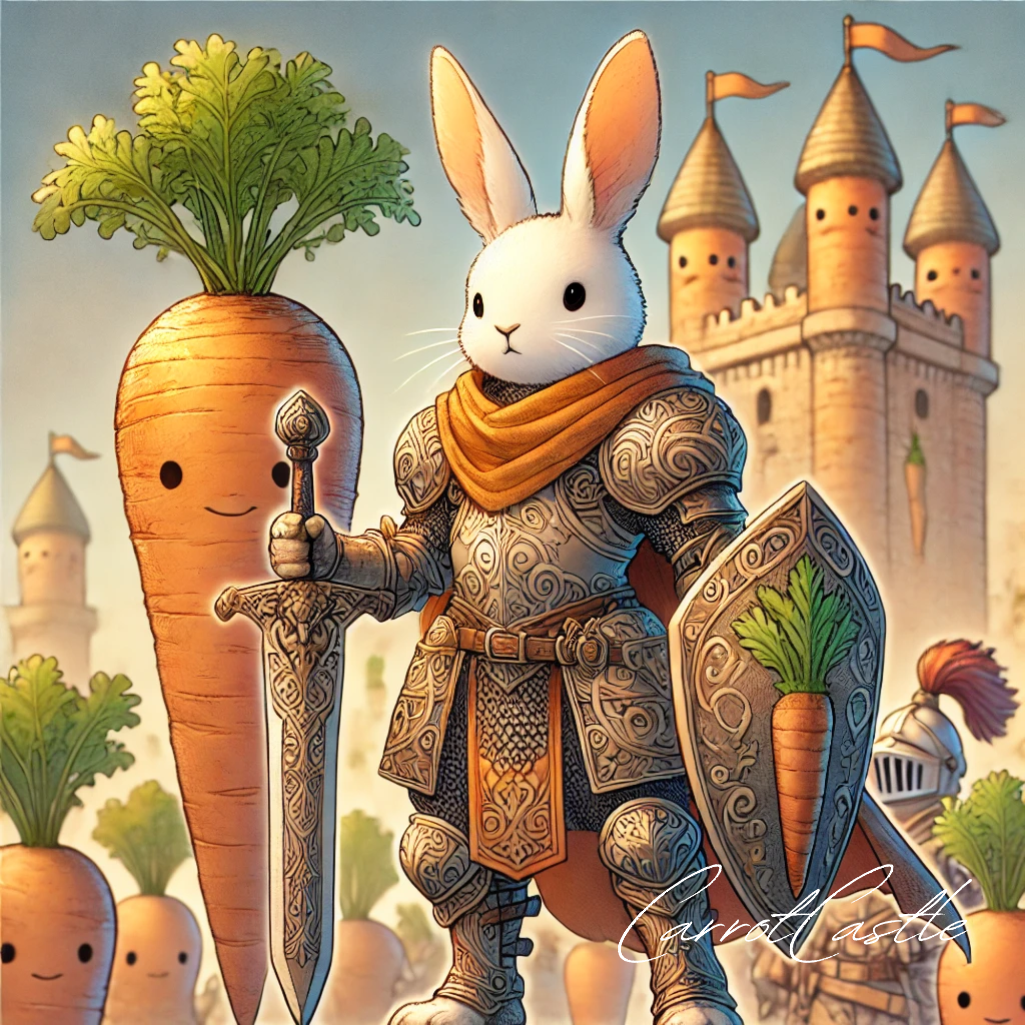 Carrot Castle ⚔️ Knight Nibbles-a-Lot